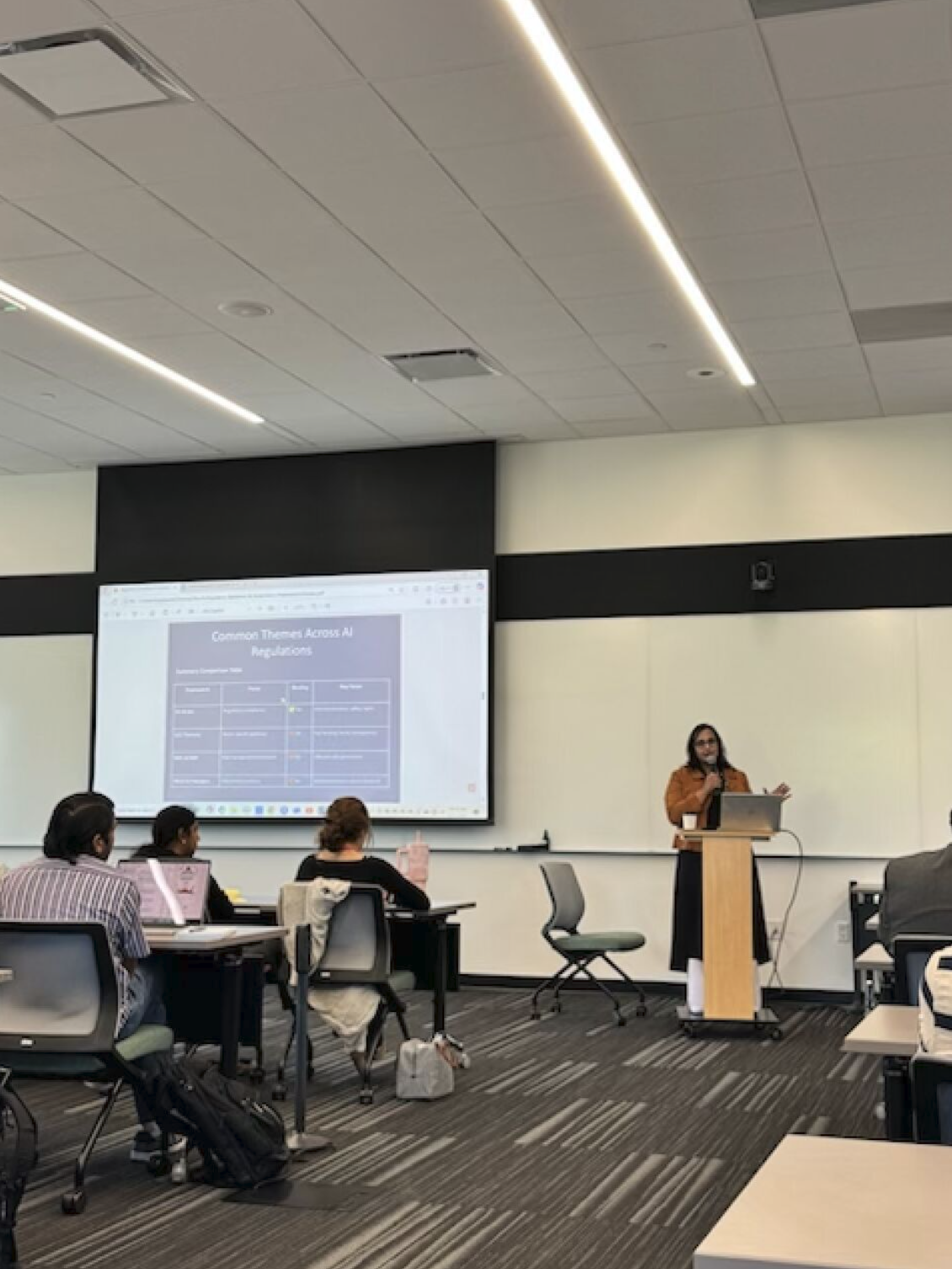 Teaching AI regulations at SMU Lyle School of Engineering