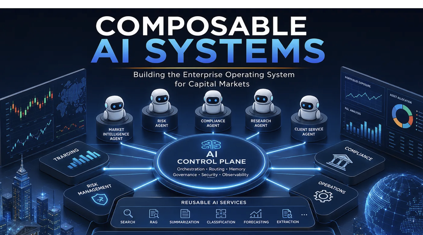 Cover image for Composable AI Systems in Capital Markets